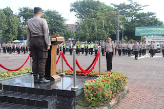 Pimpin Upacara Korp Rapor Kenaikan Pangkat PNPP