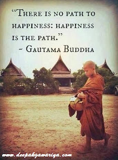 Gautam Buddha Motivation Image with Quotes in Hindi and English