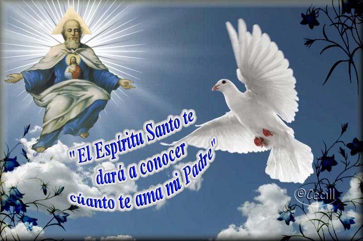 Resultado de imagen de imagen catolica de EspÃ­ritu de Dios...