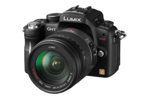 Panasonic DMC-GH1K 12.1MP Four Thirds Interchangeable Lens Camera with 1080p HD Video