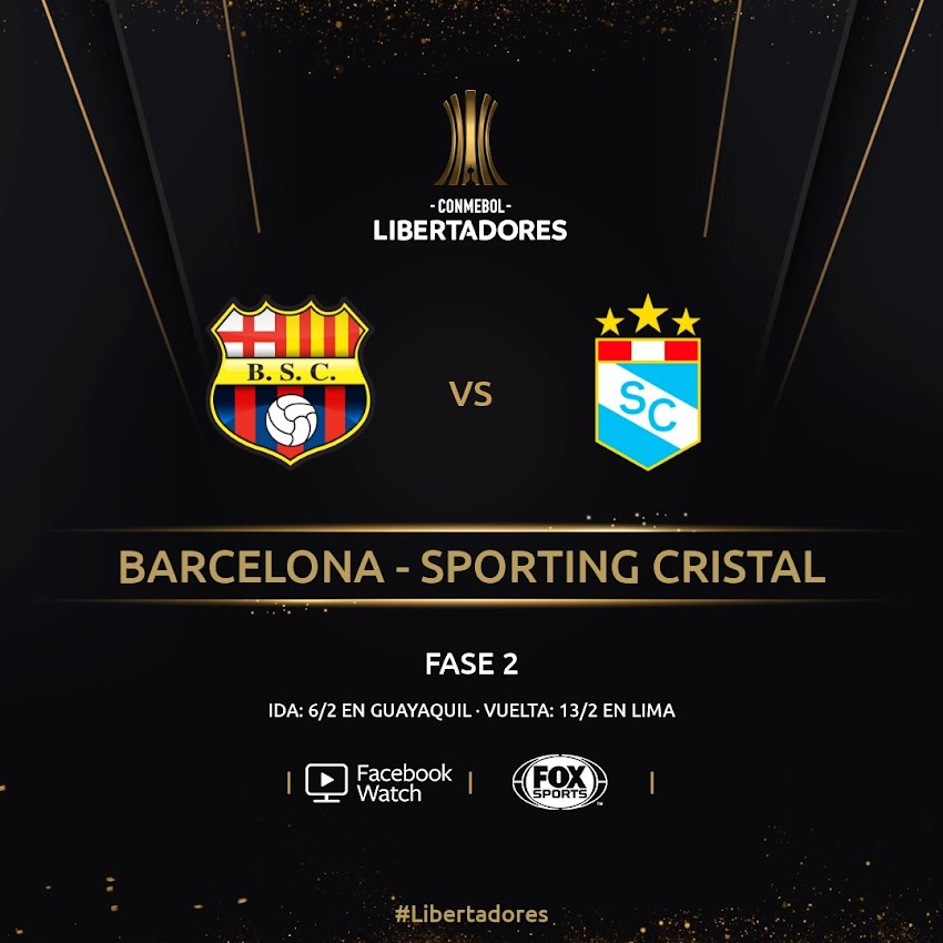 Barcelona sc y su rival para Fase 2 de Copa Libertadores