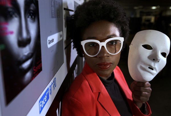 MIT researcher Joy Buolamwini has found racial and gender bias in facial analysis tools that have a hard time recognizing certain faces, especially darker-skinned women. (STEVEN SENNE, ASSOCIATED PRESS)