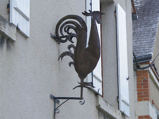 Metal rooster, Loir et Cher, France. Photo by Loire Valley Time Travel.