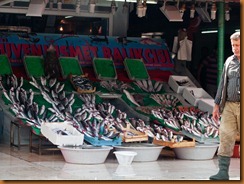 Istanbul, fish market