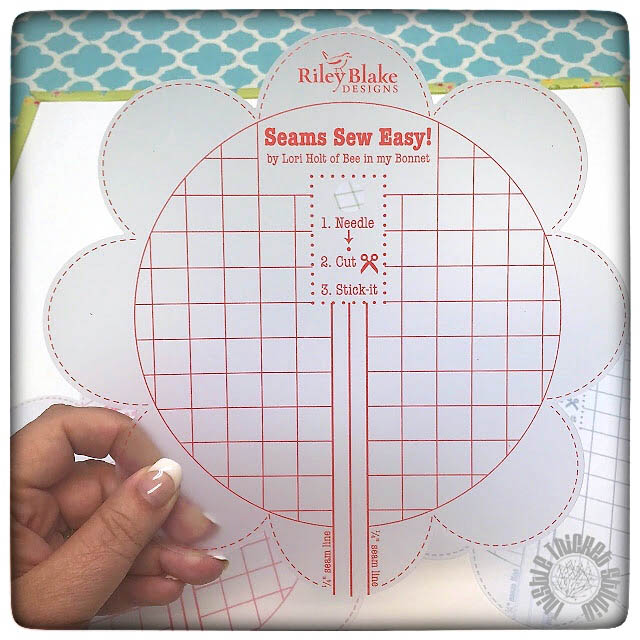 Giveaway!!! Win a Seams Sew Easy Notion by Lori Holt of Bee In My Bonnet sponsored by the Fat Quarter Shop at www.thistlethicketstudio.com. Ends 9-27-15 at midnight Eastern US Time.