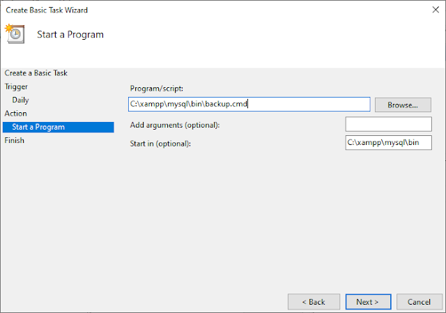 Cara Backup Otomatis Database MySQL