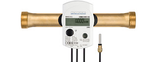 energy management meter btu meter ultrasonic inline thermal energy meter