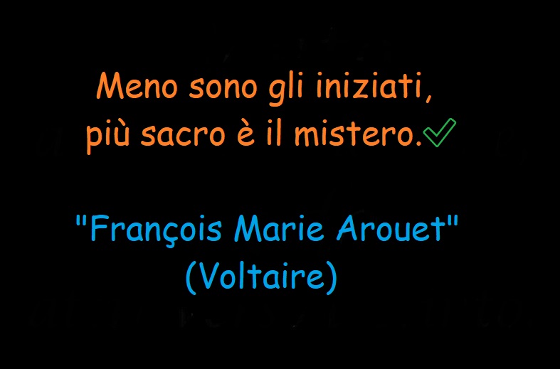 ✅ François Marie Arouet (Voltaire)