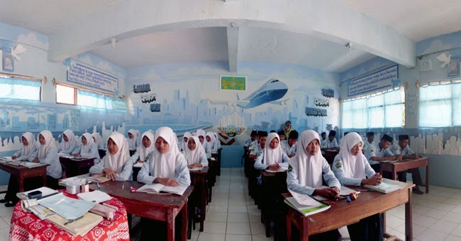 Terbaru 30 Lukisan Dinding Untuk Kelas  Smp Gambar Kitan