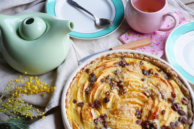 tarte aux pommes sans lactose art de la table