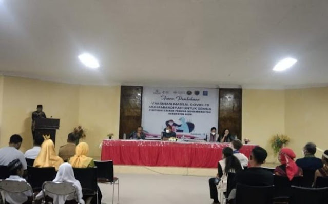 MPKU PP Muhammadiyah, USAID dan Kemenkes RI Gandeng Muhammadiyah Alor Gelar Vaksinasi Covid Tahap 3 di Alor
