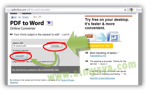  ke Word sudah tidak menjadi duduk perkara lagi Ahli Matematika Convert PDF to Word Online