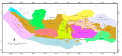 Peta Wilayah Pengelolaan Perikanan Negara Republik Indonesia - WPP NRI