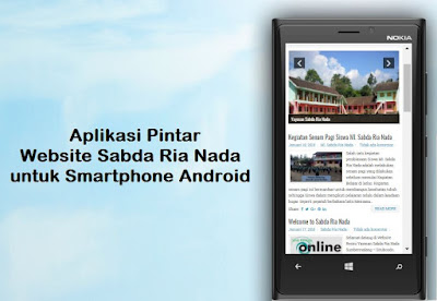 Aplikasi Pintar Website Sabda Ria Nada untuk Smartphone Android