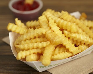 Shake Shack crinkle-cut fries.