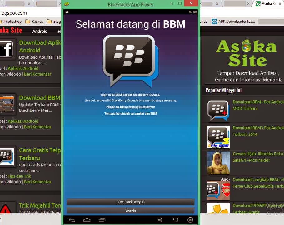 bbm,android,pc,bluestacks,update,download