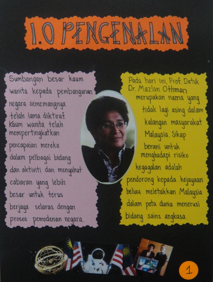 Folio sekolah menengah dan rendah: Sample of Folio 