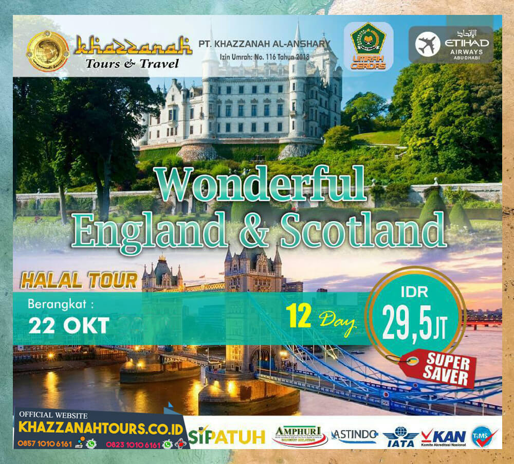Wonderful England Scotland Tour