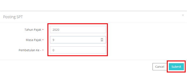lapor spt masa ppn