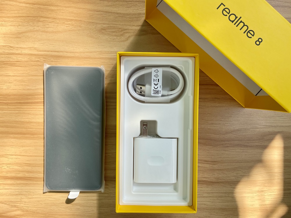 realme 8 - Charger and Charging Cable