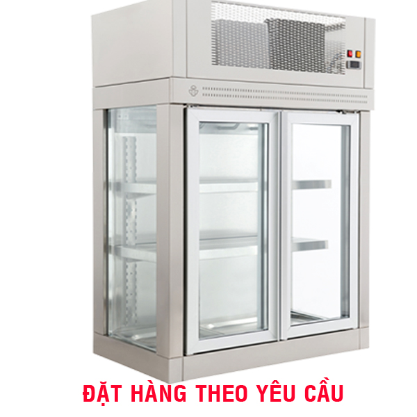 Tủ trưng bày 4 mặt kính