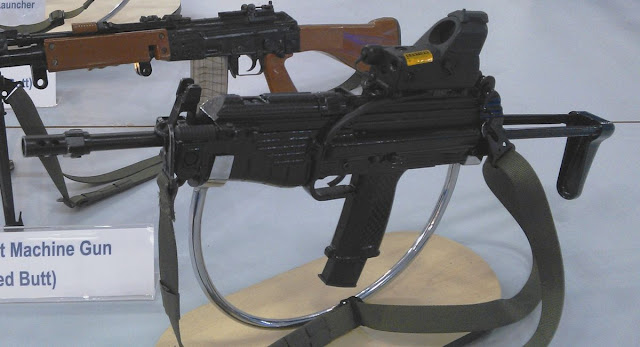 Indian submachine gun MSMC is designed by ARDE and manufactured by OFT