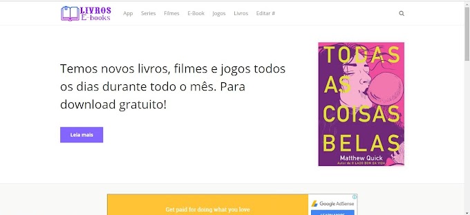 E-Book Filmes Livros Blogger Template Responsive