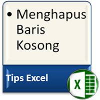 Cara Menghapus Baris Kosong di Excel