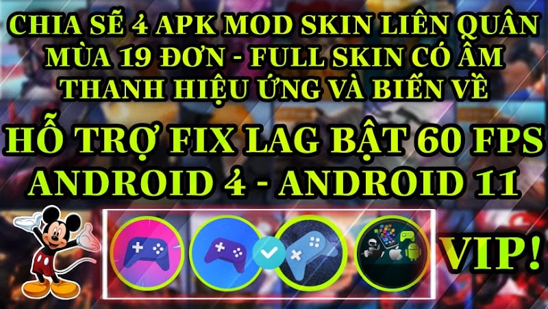 Hướng Dẫn Cách MOD FULL SKIN LIÊN QUÂN MÙA 19 | Chia Sẽ APK Mod Skin Liên Quân FULL Hiệu Ứng Biến Về