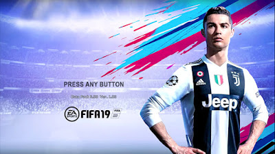 PES 2013 Theme FIFA 19 New Graphic Menu 