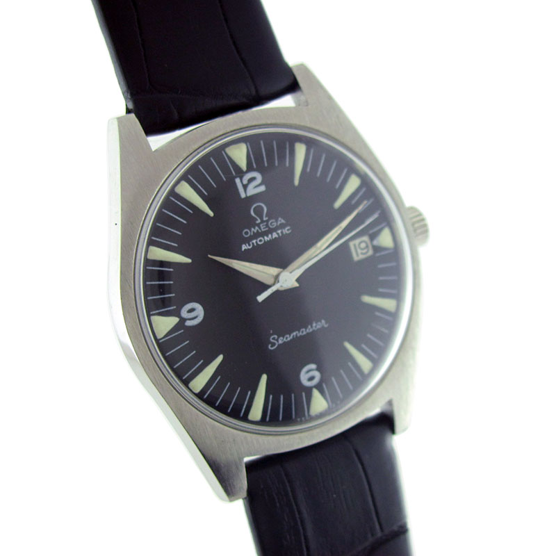  Men Watches: OMEGA SEA MASTER DATE AUTOMATIC WATCH by wristmenwatches