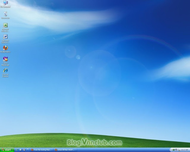 [MF] Bản Ghost Windows XP Sp3 Ver4