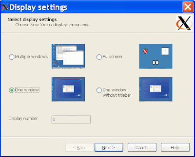 Select Display Setting