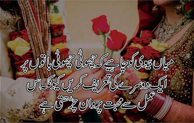 4 Best Urdu Quotes For Husband & Wife