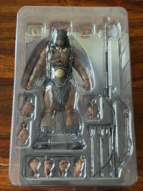 Icon Collectibles Frazetta Fire and Ice Darkwolf Action Figure 001