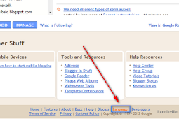 Change Blogger or Blogspot Language Setup