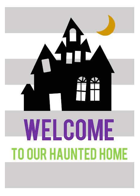 6 Simple Ways to "Halloween-ify" Your Home {plus a FREE printable}