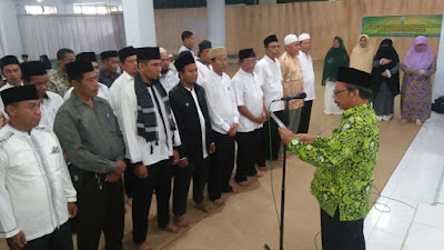 <b>DMI NTB Kukuhkan Pengurus Masjid Agung Al-Muwahiddin Bima</b>