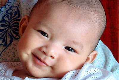 Baby cute smiling picture