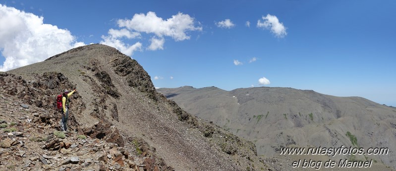 Subida al Caballo desde Peña Caballera