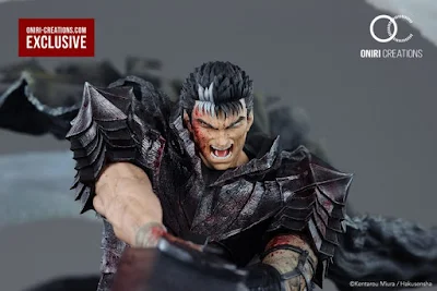 Berserk: Guts & Zodd Vs Ganishka Epic Diorama 1/6 por Oniri Créations