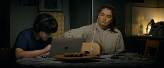 Orén Kinlan and Eve Hewson in “Flora and Son,” premiering September 29, 2023 on Apple TV+.