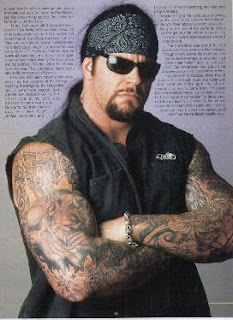 The Undertaker Tattoos - WWE Superstar Tattoo Design