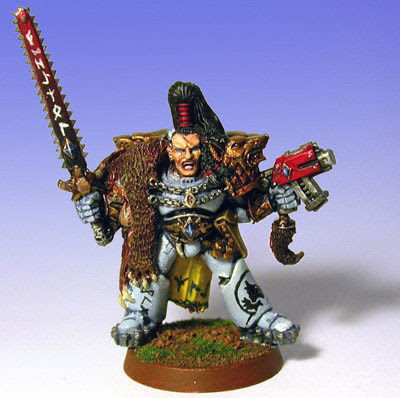 Warhammer 40k: Space Wolf Marine Ragnar Blackmane