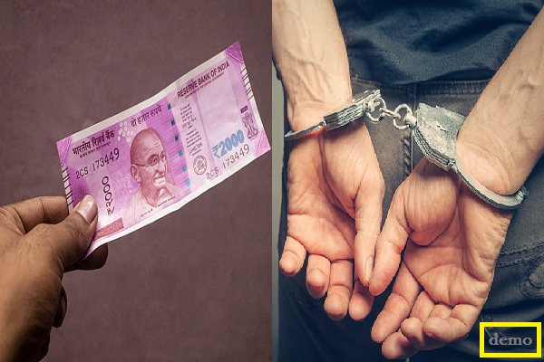 Patwari-arrested-red-handed-taking-bribe-of-two-thousand-rupees