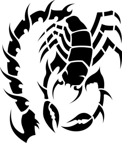 Scorpion Tribal Tattoos Design For Men scorpio tattoos for men