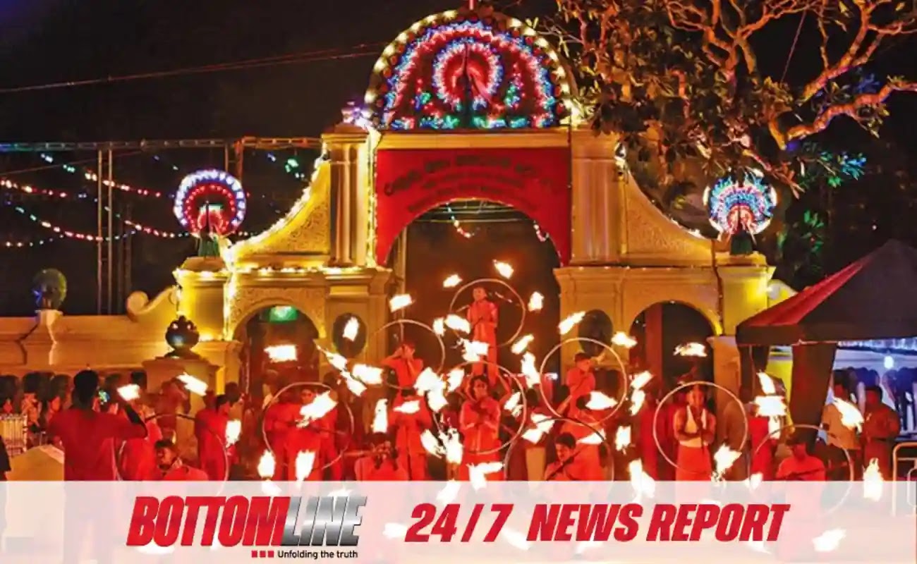 රුහුණු කතරගම මහා දේවාලයේ බස්නායක නිලමේ ඩිෂාන් ගුණසේකර මහතා පැවසුවේ රුහුණු කතරගම මහා දේවාලයේ ඇසළ පෙරහර මංගල්‍යය ලබන 10දා ආරම්හ කිරීමට සියලු කටයුතු සූදානම් කර ඇති බවයි.