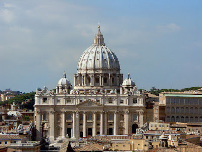 St. Peter's Basilica di Kota Vatikan