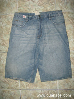 Quần short jean size lớn nam