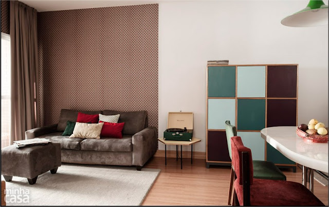 Achados de Decoração, blog de decoração, apartamento decorado, decoração de apartamento pequeno, decoração tons neutros